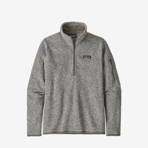 women’s better sweater 1/4 zip fleece